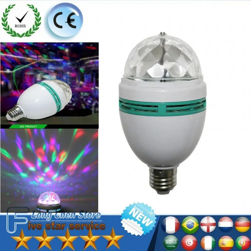 E27 9W LED Bulb RGB Auto Rotating Magic Ball Bulb lamp Stage Light Colorful Night Light For Home DJ Holiday Party Dance Decora
E27 9W LED Bulb RGB Auto Rotating Magic Ball Bulb lamp Stage Light Colorful Night Light For Home DJ Holiday Party Dance Decora