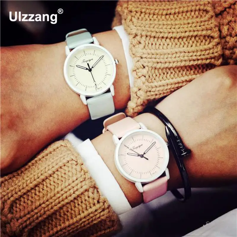 Cute Fashion Round Dial PU Leather 30m Waterproof Quartz Wristwatches Wrist Watch Gift for Women Girls Students Female
Cute Fashion Round Dial PU Leather 30m Waterproof Quartz Wristwatches Wrist Watch Gift for Women Girls Students Female