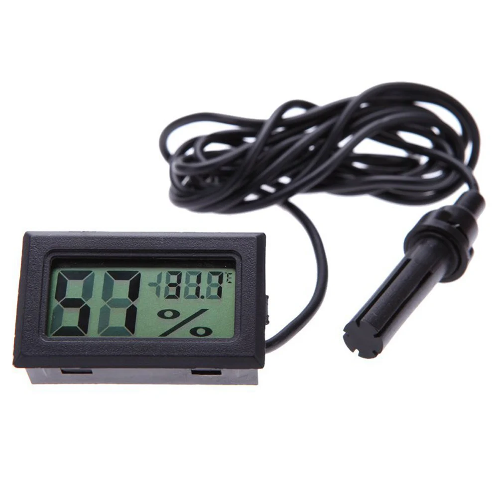 New Mini LCD Digital Thermometer Moisture Meter Hygrometer Meter temperature gauge Monitor
New Mini LCD Digital Thermometer Moisture Meter Hygrometer Meter temperature gauge Monitor