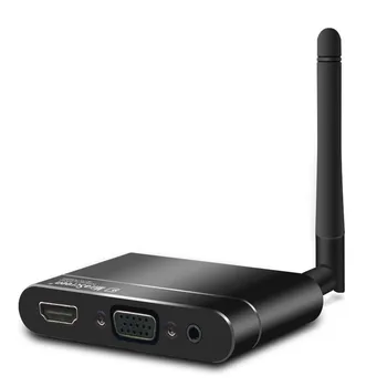 MiraScreen Wireless HD Display Dongle Receiver X6W WiFi Mirror Box HD VGA AV Output Miracast Airplay DLNA Mirroring Car Home Use