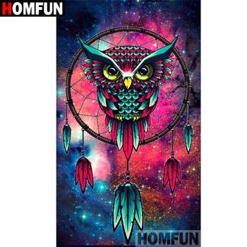 HOMFUN Full Square/Round Drill 5D DIY Diamond Painting "Owl feather" 3D Embroidery Cross Stitch 5D Home Decor Gift A09485
HOMFUN Full Square/Round Drill 5D DIY Diamond Painting "Owl feather" 3D Embroidery Cross Stitch 5D Home Decor Gift A09485