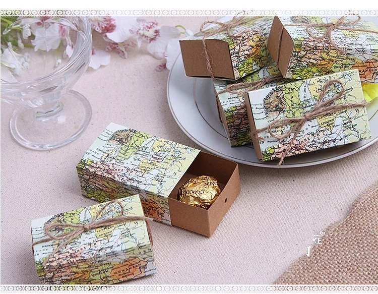 500pcs "Around the World" Map Candy Box for traveling theme wedding favor box gift box and Kraft box wen4277
500pcs "Around the World" Map Candy Box for traveling theme wedding favor box gift box and Kraft box wen4277
