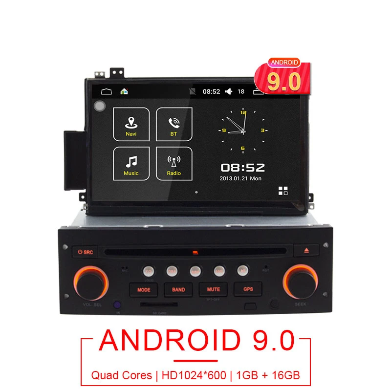 Android 9.0 For Citroen C5 2009-2012 Car Radio DVD Player GPS Navigation Bluetooth RDS Steering Wheel Control WIFI GPS Navi
Android 9.0 For Citroen C5 2009-2012 Car Radio DVD Player GPS Navigation Bluetooth RDS Steering Wheel Control WIFI GPS Navi