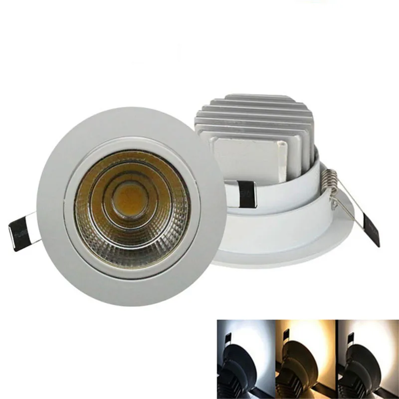 3W/5W/7W/12W White-round LED COB Downlight Dimmable COB Downlight Light AC85-265V LED Cabinet Light
3W/5W/7W/12W White-round LED COB Downlight Dimmable COB Downlight Light AC85-265V LED Cabinet Light