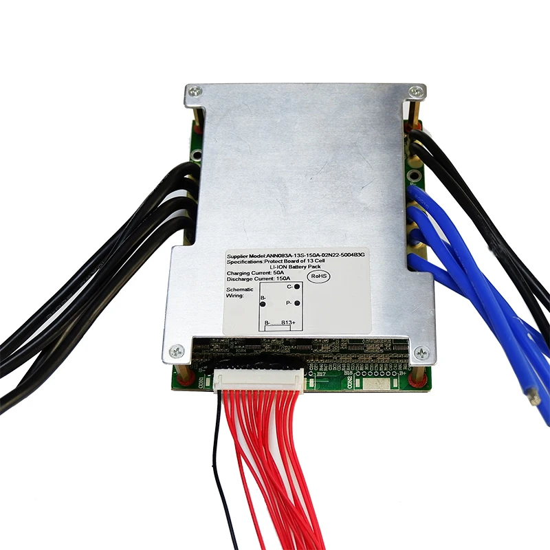 13S 48V 100A-150A lithium battery BMS 48V 150A BMS For 13S 48V 50Ah/100Ah li-ion battery pack
13S 48V 100A-150A lithium battery BMS 48V 150A BMS For 13S 48V 50Ah/100Ah li-ion battery pack