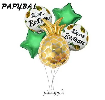5pcs Pineapple Foil Balloons Fruit Globos Cumpleanos infantiles Wedding Decorations Birthday Party Decorations Kids Party Ballon
5pcs Pineapple Foil Balloons Fruit Globos Cumpleanos infantiles Wedding Decorations Birthday Party Decorations Kids Party Ballon