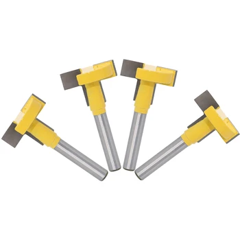 1pc T-Slot & T-Track Slotting Router Bit 1/4 Shank For Woodworking Chisel Cutter Cemented Carbide
1pc T-Slot & T-Track Slotting Router Bit 1/4 Shank For Woodworking Chisel Cutter Cemented Carbide