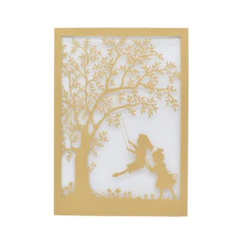 Happy childhood laser cut birthday baby shower invitation cards
Happy childhood laser cut birthday baby shower invitation cards