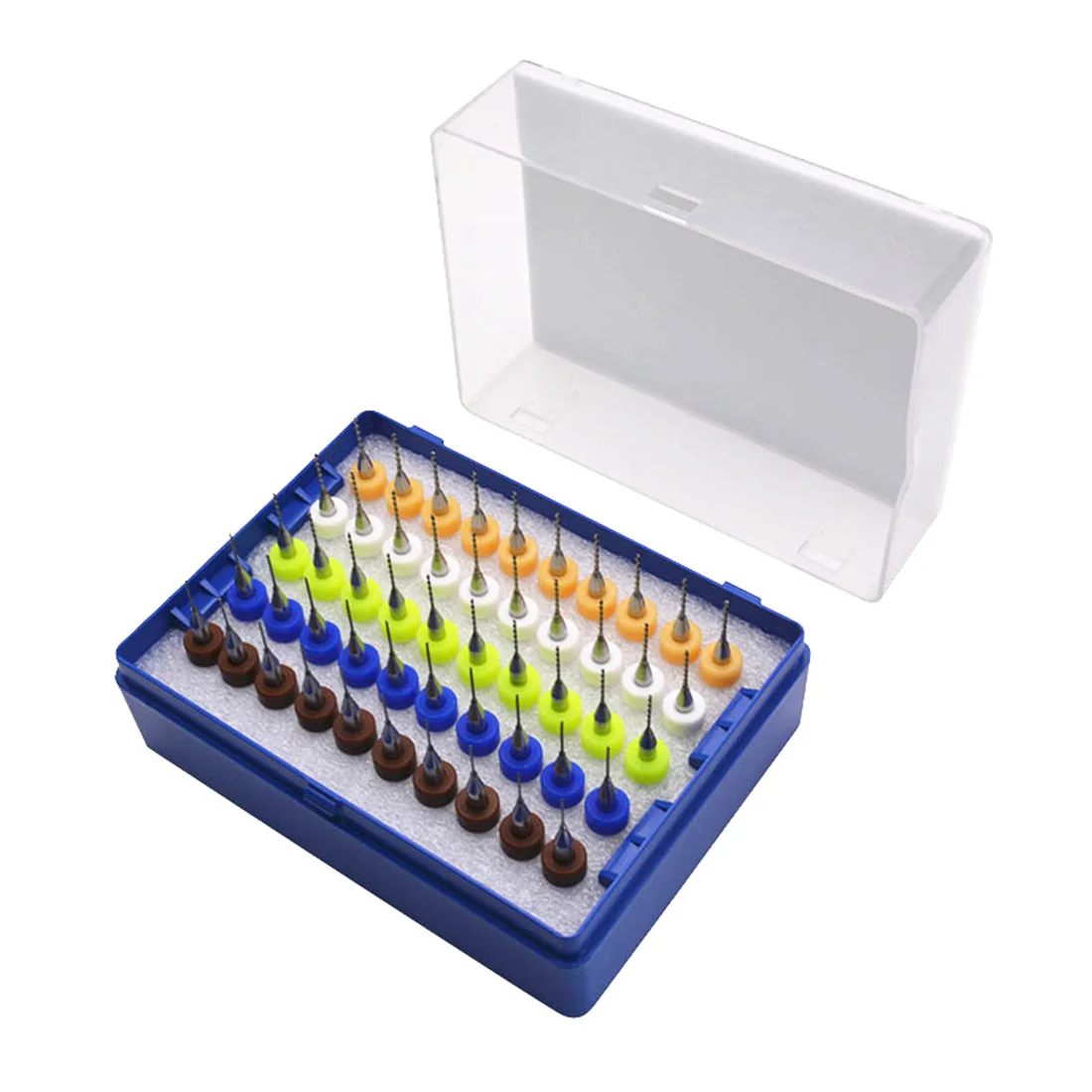 Tungsten Carbide 50pcs PCB Bit Set Milling Drilling Tool Circuit Board Engraving Tool 0.5 + 0.6 + 0.7 + 0.8 + 0.9mm
Tungsten Carbide 50pcs PCB Bit Set Milling Drilling Tool Circuit Board Engraving Tool 0.5 + 0.6 + 0.7 + 0.8 + 0.9mm