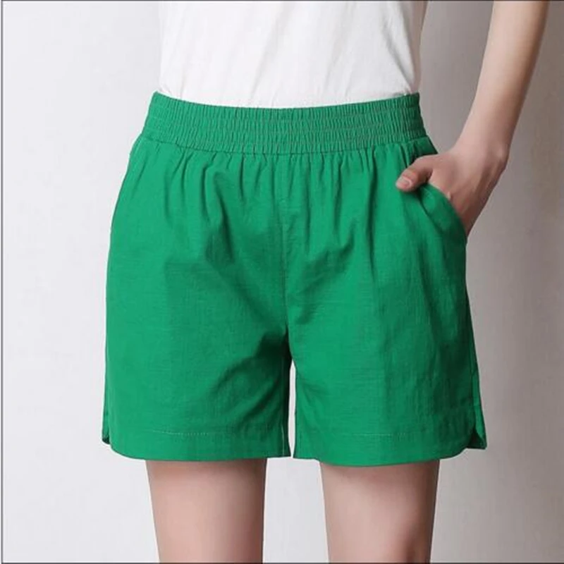 Plus Size M-5XL 6XL 7XL 2019 Women Solid Color Elastic High Waist Shorts,Casual Cotton Linen Shorts with Pockets Women Clothing
Plus Size M-5XL 6XL 7XL 2019 Women Solid Color Elastic High Waist Shorts,Casual Cotton Linen Shorts with Pockets Women Clothing