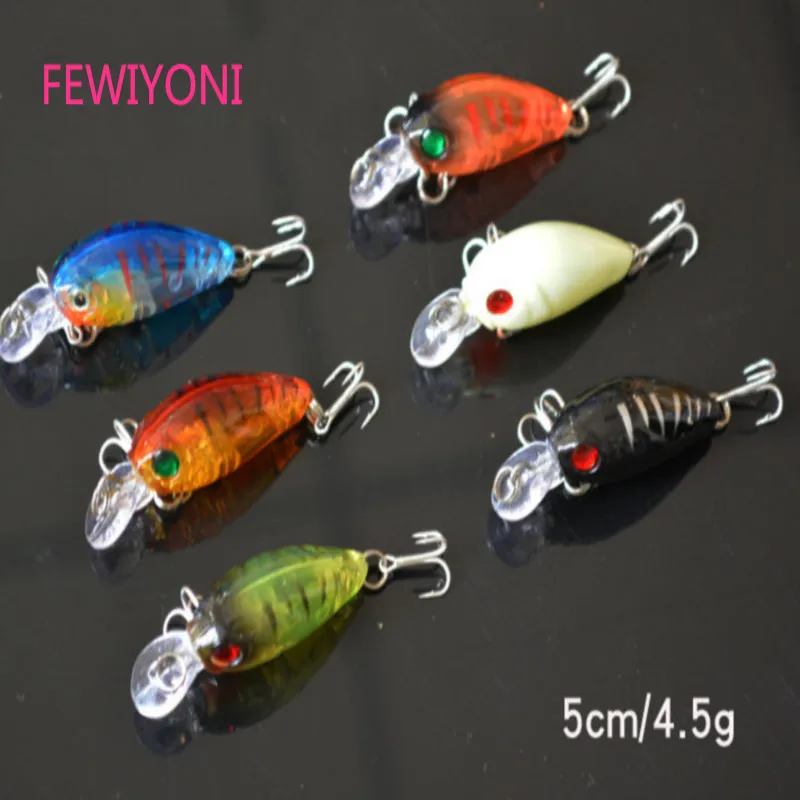 FEWIYONI Fishing bait 5 cm 4.5 g floating crank ball 1pcs hard Pesca artificial bait Japanese mini fishing Crankbait bait
FEWIYONI Fishing bait 5 cm 4.5 g floating crank ball 1pcs hard Pesca artificial bait Japanese mini fishing Crankbait bait