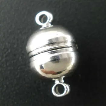 20 Sets Silver Tone Copper Magnetic Clasps Fermoirs DIY Jewelry Making 13x8mm, 16x7mm, 19x12mm
20 Sets Silver Tone Copper Magnetic Clasps Fermoirs DIY Jewelry Making 13x8mm, 16x7mm, 19x12mm