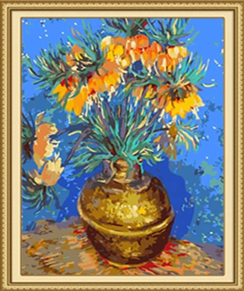 DIY Frameless Pictures Painting By Numbers DIY Digital Oil Painting On Canvas Decor Coloring By Numbers Van Gogh abstract vase
DIY Frameless Pictures Painting By Numbers DIY Digital Oil Painting On Canvas Decor Coloring By Numbers Van Gogh abstract vase
