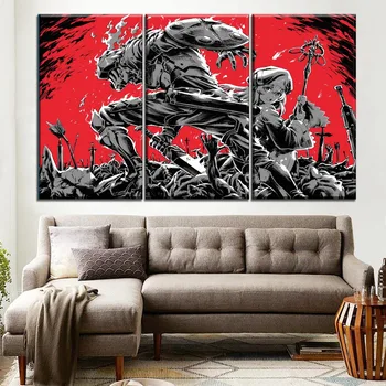 Goblin Slayer Anime Painting Canvas Art Print Home Decorative Living Room Framework One Set 3 Panel Modular Picture
Goblin Slayer Anime Painting Canvas Art Print Home Decorative Living Room Framework One Set 3 Panel Modular Picture