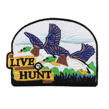Live To Hunt Patch Embroidered Applique Sewing Label punk biker Patches Clothes Stickers Apparel Accessories Badge
Live To Hunt Patch Embroidered Applique Sewing Label punk biker Patches Clothes Stickers Apparel Accessories Badge
