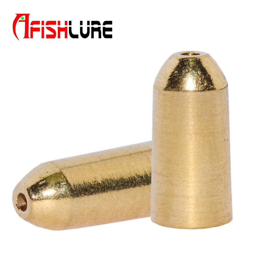 5 Size Copper Bullet Sinker 1.8g/3.5g/5.0g/7.0g/10g Lead Weight Fishing Accessaries Fishing Weight Texas Rig 
5 Size Copper Bullet Sinker 1.8g/3.5g/5.0g/7.0g/10g Lead Weight Fishing Accessaries Fishing Weight Texas Rig
