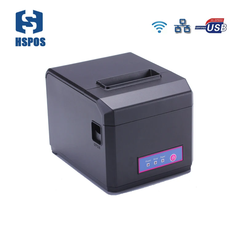 High Quality Wifi & LAN POS 80mm Thermal receipt printer with auto cutter and order reminder support 58mm & 80mm paper HS-E81ULW
High Quality Wifi & LAN POS 80mm Thermal receipt printer with auto cutter and order reminder support 58mm & 80mm paper HS-E81ULW