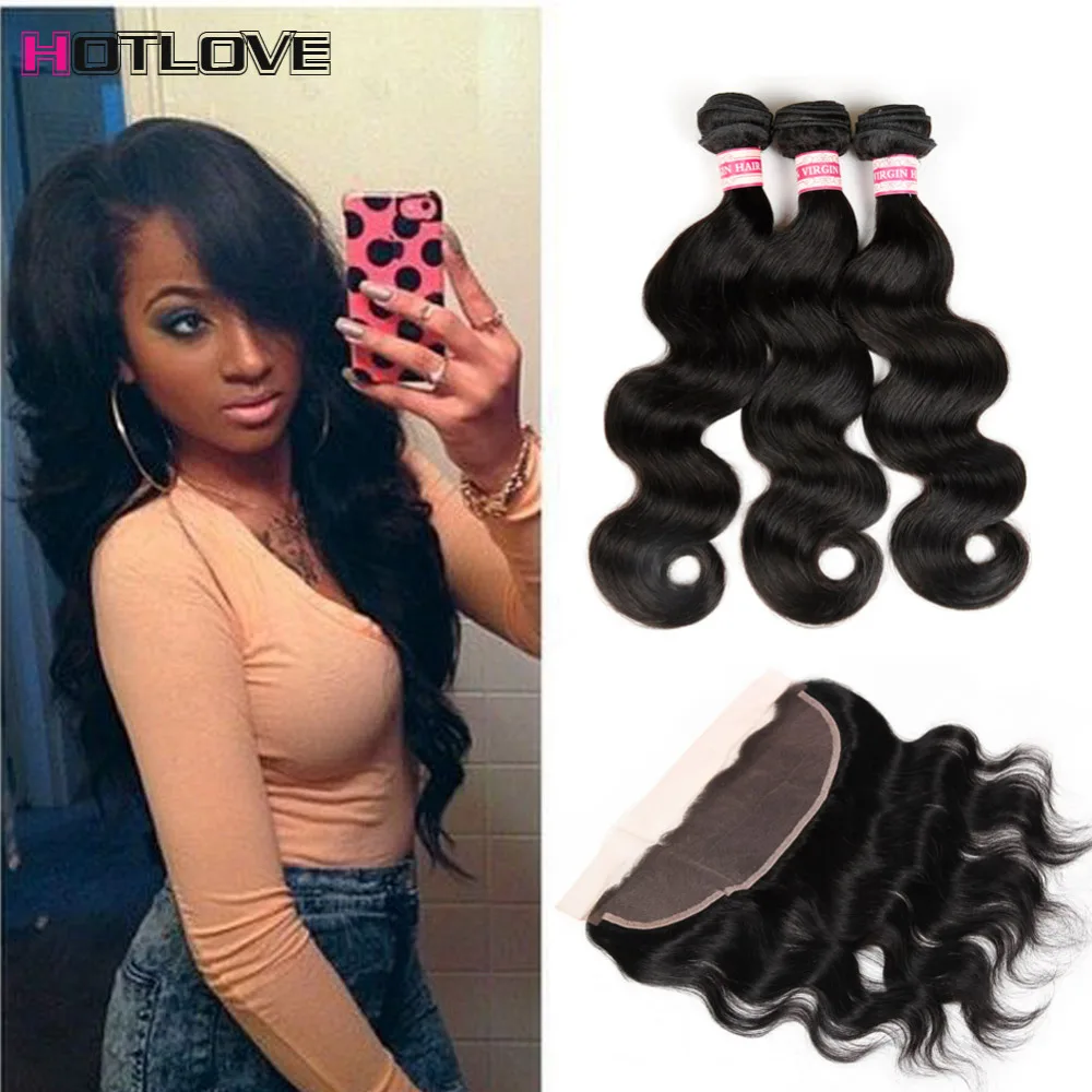 8A Peruvian Virgin Hair With Lace Frontal Closure 13x4 full Lace Closure Ear To Ear With 3 Bundles Body Wave Frontal With Bundle
8A Peruvian Virgin Hair With Lace Frontal Closure 13x4 full Lace Closure Ear To Ear With 3 Bundles Body Wave Frontal With Bundle