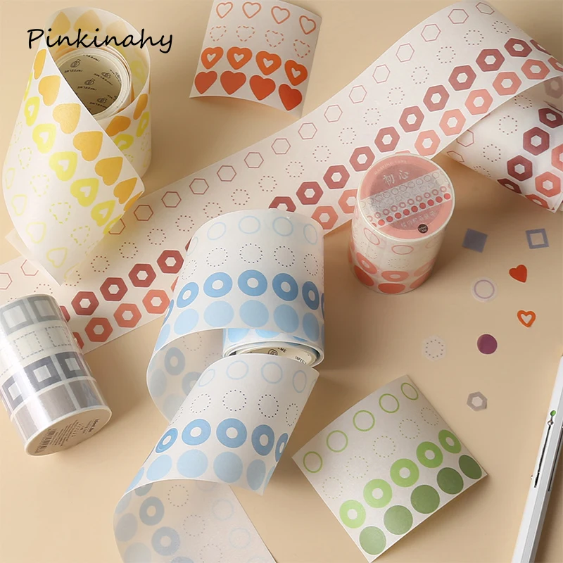 Basic Geometry Colorful Cute Dot/circle index paper stickers Decoration Washi Tape DIY Scrapbooking Masking Tape Escolar
Basic Geometry Colorful Cute Dot/circle index paper stickers Decoration Washi Tape DIY Scrapbooking Masking Tape Escolar