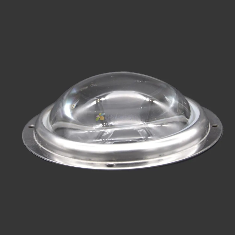 100mm Optical Glass LED Lens with Protective Silicone Ring & Fixing Bracket 3 in 1 Set for 100W - 300W High Power LED
100mm Optical Glass LED Lens with Protective Silicone Ring & Fixing Bracket 3 in 1 Set for 100W - 300W High Power LED