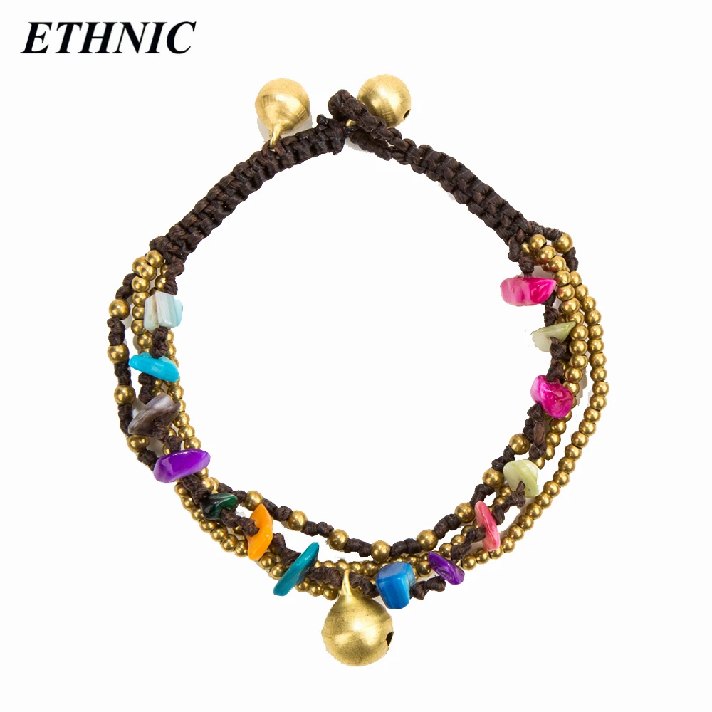 ETHNIC Brand Boho Colorful Beads Multilayers Gold-color Beaded Chain Bell Charm Bracelets for Women Fashion A Bracelet
ETHNIC Brand Boho Colorful Beads Multilayers Gold-color Beaded Chain Bell Charm Bracelets for Women Fashion A Bracelet