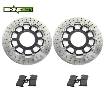 BIKINGBOY For Honda CB900F Hornet 919 02 03 04 05 06 CB 900 F Front Brake Discs Rotors Disks Pads Motorcycle Replacement 296mm
BIKINGBOY For Honda CB900F Hornet 919 02 03 04 05 06 CB 900 F Front Brake Discs Rotors Disks Pads Motorcycle Replacement 296mm