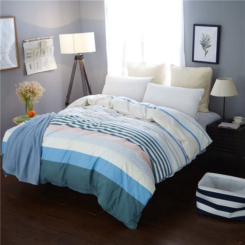 Simple Color Stripe Pattern Soft 1 Piece Duvet Cover With Zipper Quilt Or Comforter Or Blanket Case 200x230cm 220x240cm 4 Size
Simple Color Stripe Pattern Soft 1 Piece Duvet Cover With Zipper Quilt Or Comforter Or Blanket Case 200x230cm 220x240cm 4 Size