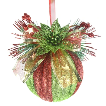 1 PC transparent Gold powder Christmas Pine needle ball decorations 12CM X-mas tree Hanging ornament adornments for party
1 PC transparent Gold powder Christmas Pine needle ball decorations 12CM X-mas tree Hanging ornament adornments for party
