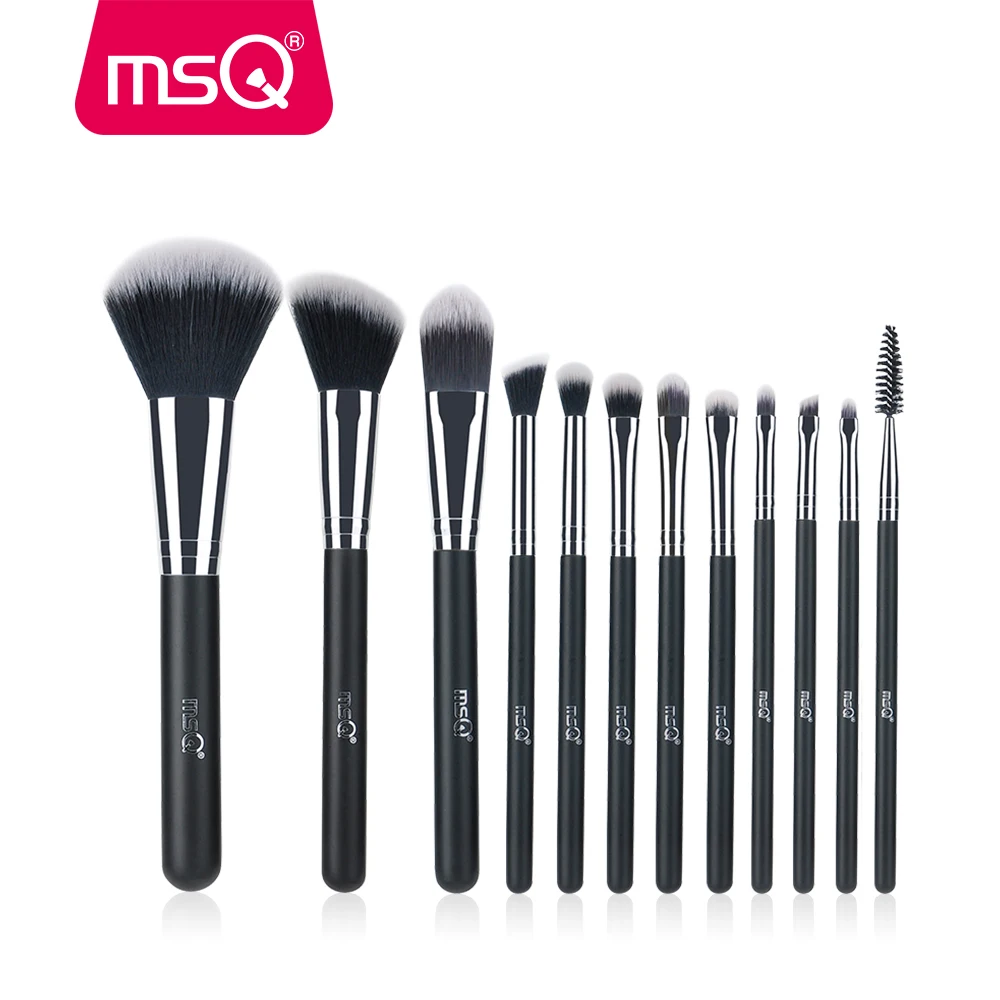 MSQ 12pcs Makeup Brushes Set High Quality Professional Powder Foundation Eye Shader Lip Make Up Brush Tools For Classic Type
MSQ 12pcs Makeup Brushes Set High Quality Professional Powder Foundation Eye Shader Lip Make Up Brush Tools For Classic Type