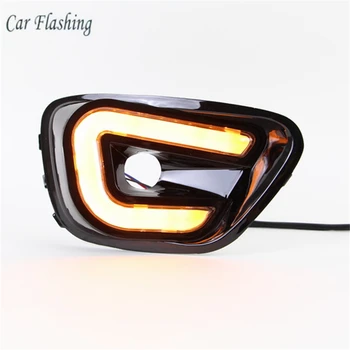 Car Flashing 1pair For Jeep Compass 2011- 2016 LED DRL Daytime Running Light Daylight yellow turn Signal lamp car-Styling lights
Car Flashing 1pair For Jeep Compass 2011- 2016 LED DRL Daytime Running Light Daylight yellow turn Signal lamp car-Styling lights