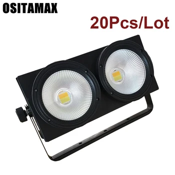 20Lot COB wash audience lights 2 eye flood lighting 2*100W Led matrix blinder light DMX par stage uplighting for show concert
20Lot COB wash audience lights 2 eye flood lighting 2*100W Led matrix blinder light DMX par stage uplighting for show concert