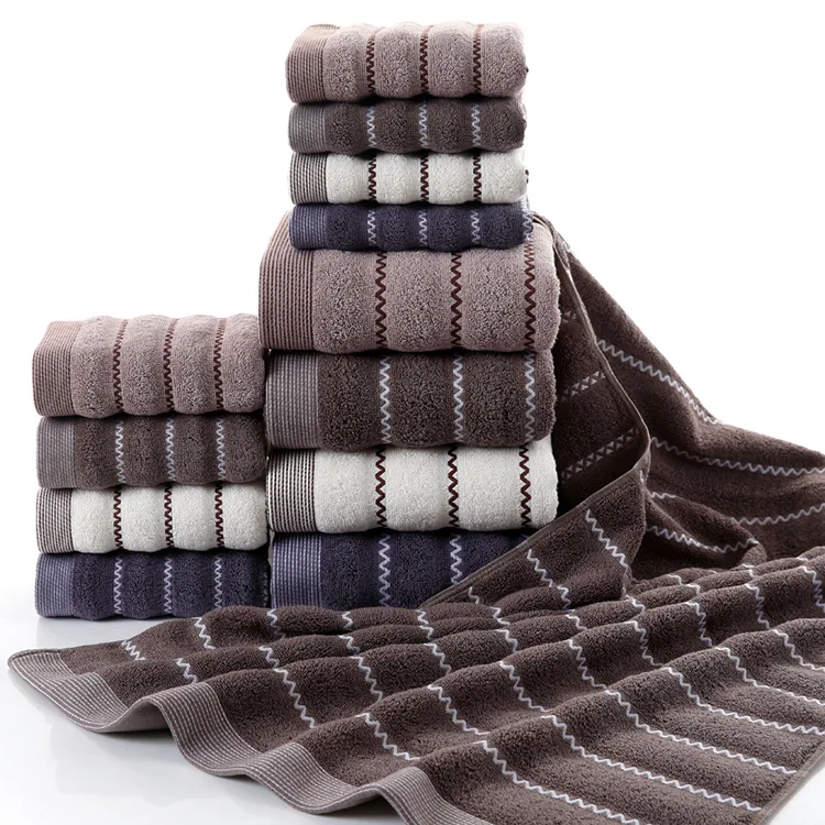 drop ship new 3PCS/Set 100% Cotton stripe Men Towel Set 70*140cm Bath Towel for Adult 2pcs 34*74cm Face Hand Towels terry Set
drop ship new 3PCS/Set 100% Cotton stripe Men Towel Set 70*140cm Bath Towel for Adult 2pcs 34*74cm Face Hand Towels terry Set