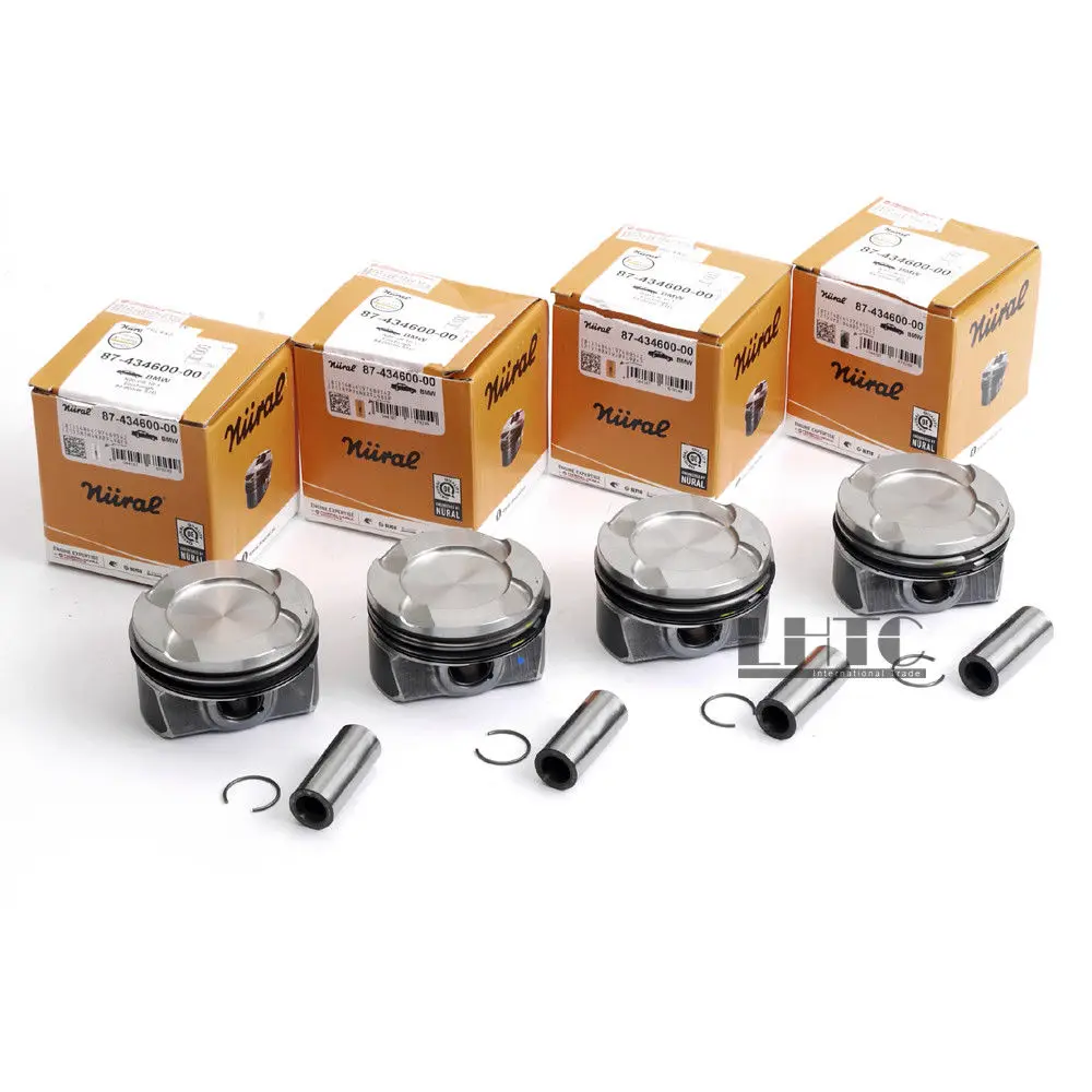 4x Pistons Rings 84mm Φ22mm CR 10:1 Nural Goetze For BMW 125i 320i 328i 428i 528i X1 X3 Z4 F30 F10 F25 E89 2.0T 2.0 Turbocharge
4x Pistons Rings 84mm Φ22mm CR 10:1 Nural Goetze For BMW 125i 320i 328i 428i 528i X1 X3 Z4 F30 F10 F25 E89 2.0T 2.0 Turbocharge