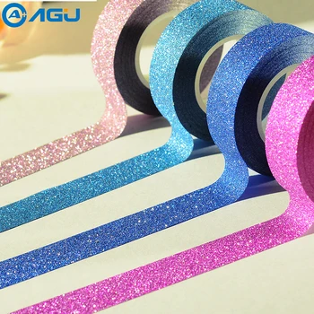 AAGU 10PCS/Lot 15mm*10m Colorful Glitter Tape Single Sided Adhesive Masking Tape Album Planner DIY Sticky Decorative Paper Tape
AAGU 10PCS/Lot 15mm*10m Colorful Glitter Tape Single Sided Adhesive Masking Tape Album Planner DIY Sticky Decorative Paper Tape