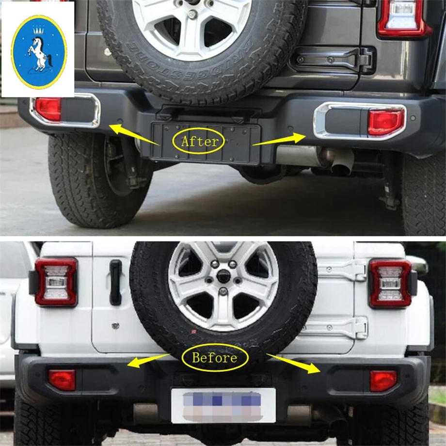 Yimaautotrims Auto Accessory Rear Fog Lights Lamp Frame Cover Trim 2 Pcs ABS Fit For Jeep Wrangler JL 2018 - 2020 Colorful Kit
Yimaautotrims Auto Accessory Rear Fog Lights Lamp Frame Cover Trim 2 Pcs ABS Fit For Jeep Wrangler JL 2018 - 2020 Colorful Kit