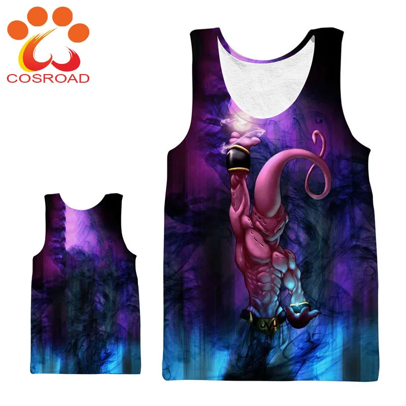 Cosroad Dragon Ball Super Vest Men Women Fitness T shirt Goku Vegeta Round Neck Sleeveless Tank Tops Bodybuilding
Cosroad Dragon Ball Super Vest Men Women Fitness T shirt Goku Vegeta Round Neck Sleeveless Tank Tops Bodybuilding