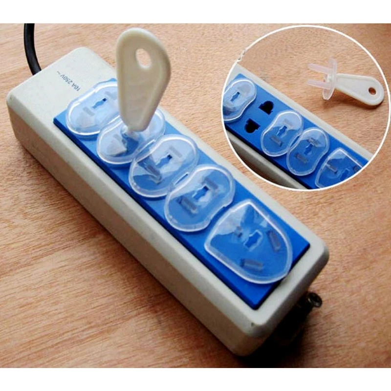 Wholesale 10Pcs Safety Electric Socket Outlet Plug Lock Cover Protector For Baby Children
Wholesale 10Pcs Safety Electric Socket Outlet Plug Lock Cover Protector For Baby Children