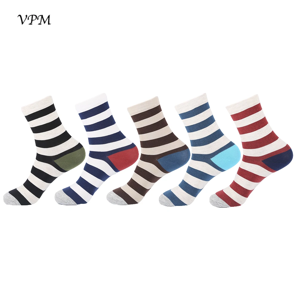 VPM Cotton Men's Socks Stripes Navy Warm Fashion Business Sock Christmas Wedding Gift Box 5 pairs / lot
VPM Cotton Men's Socks Stripes Navy Warm Fashion Business Sock Christmas Wedding Gift Box 5 pairs / lot