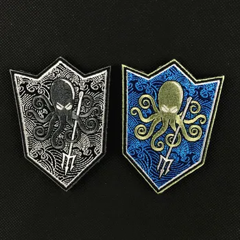 10pcs Embroidery Octopus Tactical Patch Hook Loops Military Armband Combat Brassard Army Badge Blue Grey Color
10pcs Embroidery Octopus Tactical Patch Hook Loops Military Armband Combat Brassard Army Badge Blue Grey Color