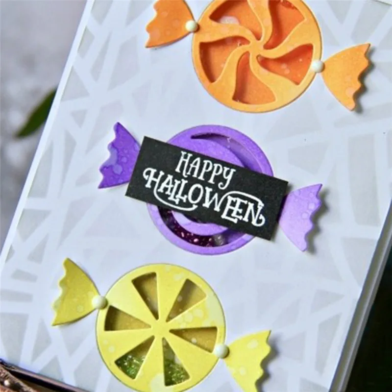 DiyArts Halloween Candy Shaker Circle Metal Cutting Dies Different Candy Shapes for DIY Scrapbooking Embossing Paper Cards New
DiyArts Halloween Candy Shaker Circle Metal Cutting Dies Different Candy Shapes for DIY Scrapbooking Embossing Paper Cards New