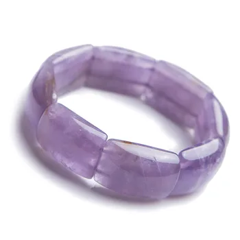 Precious Purple Natural Amethyst Quartz Crystal Rectangle Bead Stretch Woman Lady Bracelets Bangles 19*10mm
Precious Purple Natural Amethyst Quartz Crystal Rectangle Bead Stretch Woman Lady Bracelets Bangles 19*10mm