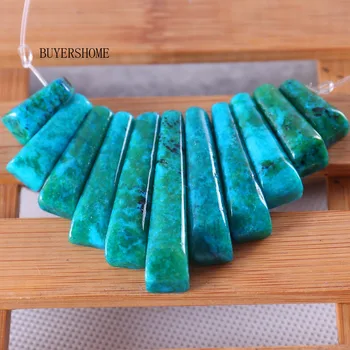 Fashion Jewelry Natural Stone Blue Brazilian Azurite Pendant Beads Group 11Pcs K045
Fashion Jewelry Natural Stone Blue Brazilian Azurite Pendant Beads Group 11Pcs K045