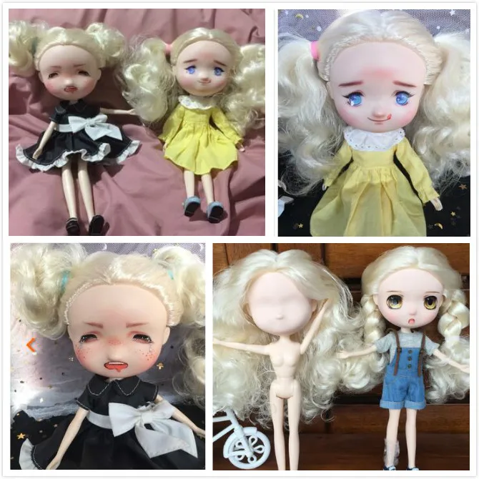 customization doll ,DIY doll nude doll 20171220 like blyth head not include clothes
customization doll ,DIY doll nude doll 20171220 like blyth head not include clothes