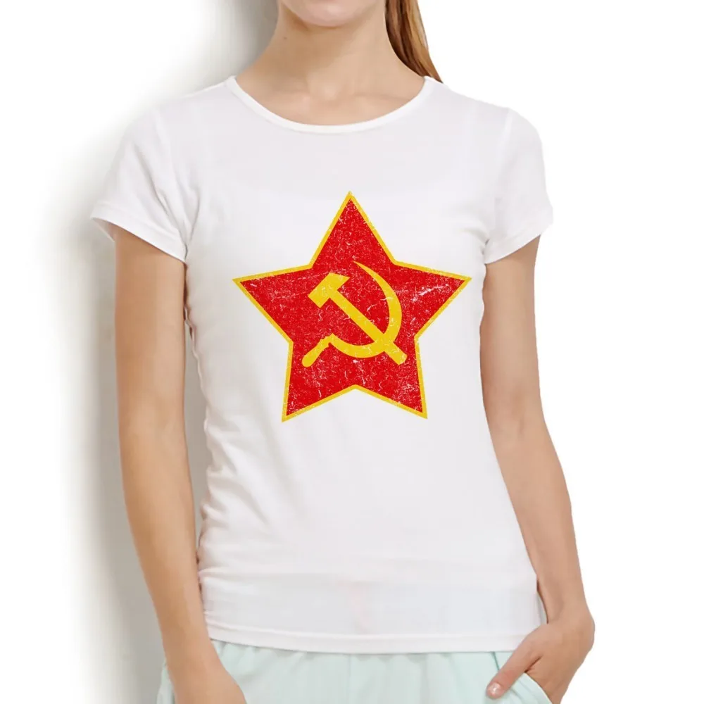 Hammer and Sickle Socialist Symbol cool tshirt women 2018 new white casual short sleeve o-neck femme t shirt 
Hammer and Sickle Socialist Symbol cool tshirt women 2018 new white casual short sleeve o-neck femme t shirt