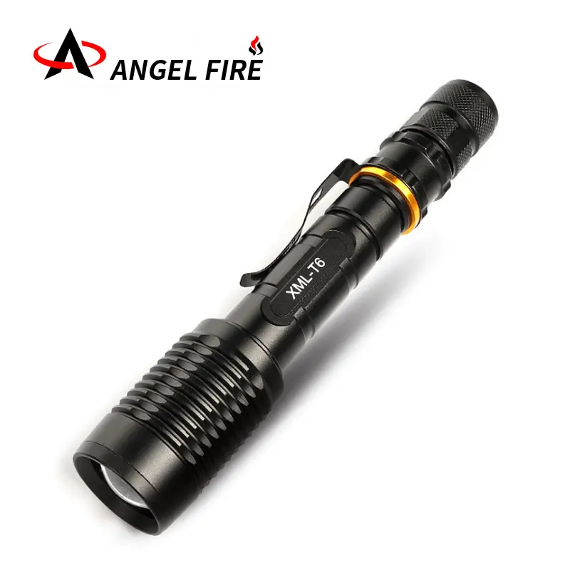 CREE XM-L T6/L2 linterna LED 5 modos 8000 lúmenes Zoomable LED antorcha Luz de flash portátil
CREE XM-L T6/L2 linterna LED 5 modos 8000 lúmenes Zoomable LED antorcha Luz de flash portátil