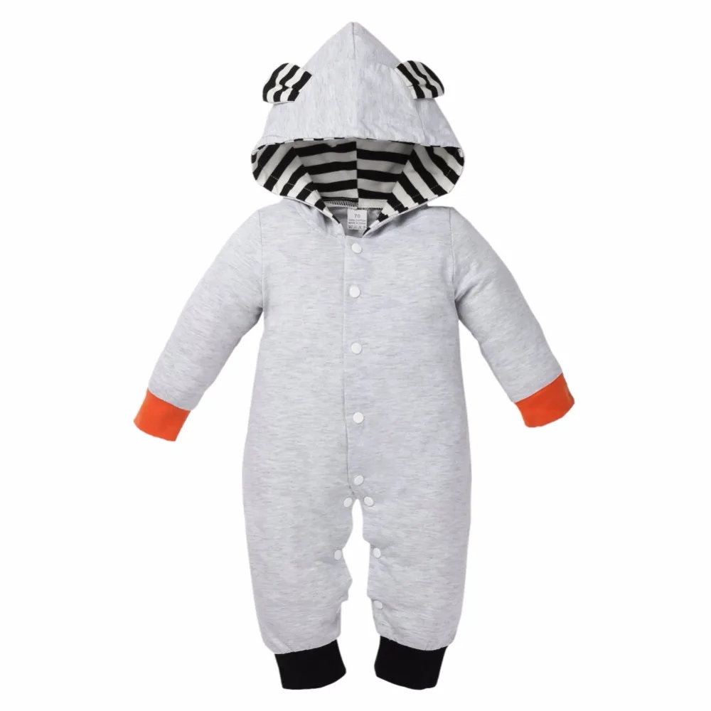 Cute Baby Girls Boys Winter Warm Stripe Animal Hooded Romper Fox Bebe Infant Overalls Jumpsuits for Kids Children Clothing 0-3T
Cute Baby Girls Boys Winter Warm Stripe Animal Hooded Romper Fox Bebe Infant Overalls Jumpsuits for Kids Children Clothing 0-3T