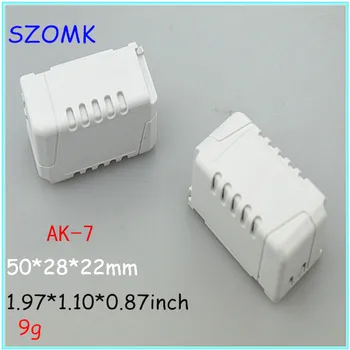szomk boxes for circuit electronics (20 pcs) 50*28*22mm abs enclosure for pcb plastic junction box small LED project box
szomk boxes for circuit electronics (20 pcs) 50*28*22mm abs enclosure for pcb plastic junction box small LED project box