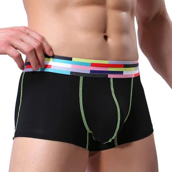 Men Shorts Mens Cotton Underwear Soft Boxers Rainbow Belt Boxer Shorts Underpants Breathable Male Panties Cueca Calzoncillos
Men Shorts Mens Cotton Underwear Soft Boxers Rainbow Belt Boxer Shorts Underpants Breathable Male Panties Cueca Calzoncillos
