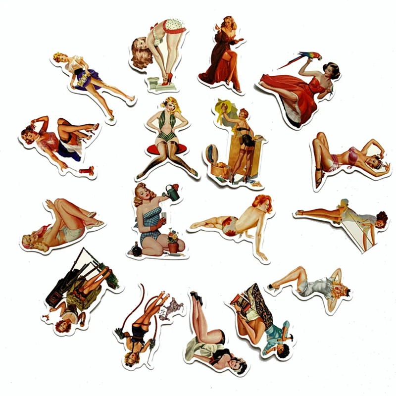50Pcs Styling PVC Waterproof Sexy Beauty Tattoo Girls Stickers For Laptop Motorcycle Skateboard Luggage Decal Toy Sticker toy
50Pcs Styling PVC Waterproof Sexy Beauty Tattoo Girls Stickers For Laptop Motorcycle Skateboard Luggage Decal Toy Sticker toy
