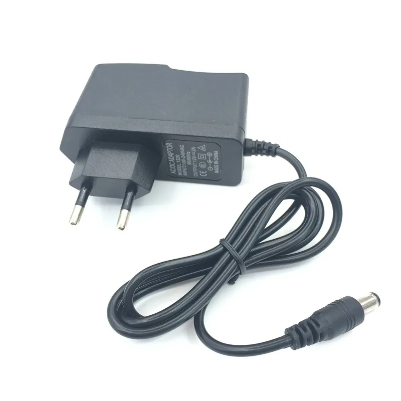 12V 2A AC/DC 18650 Lithium Battery Charger Adapter DC 5.5 * 2.1 MM Power Supply Adapter with Led Light 1.2m Cable Wholesale
12V 2A AC/DC 18650 Lithium Battery Charger Adapter DC 5.5 * 2.1 MM Power Supply Adapter with Led Light 1.2m Cable Wholesale